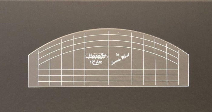 12" Arc Template | Westalee Design by Sew Steady