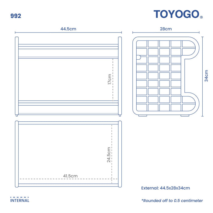 2 LAYER DM RACK (992)
