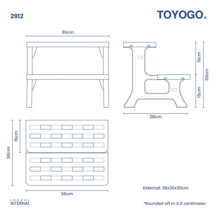 2 TIER FLOWER POT STAND (GP-2912)