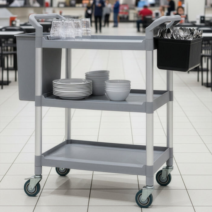 3 TIER CATERING CART W WHLS (682)