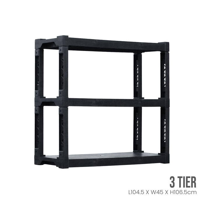 3 TIER SHELVING DIY (LOW) (893-3)