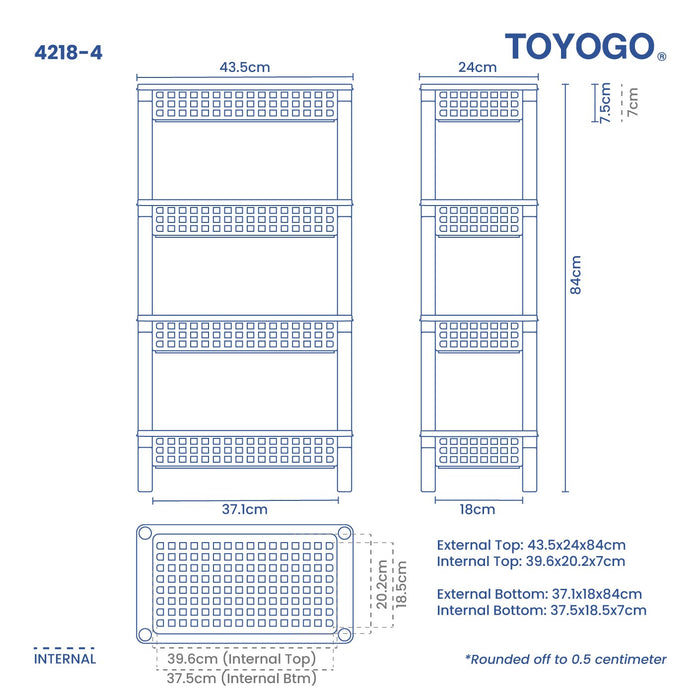 4 LAYER RACK (4218-4)