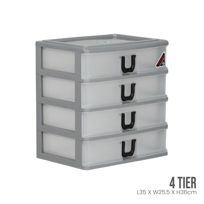 4 TIER COLLEGE A4 DRAWER (407-4)