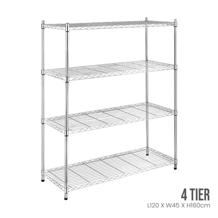 4 TIER DIY IR RACK 120X45X160CM (HFH6723)