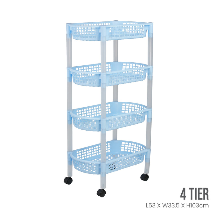 4 TIER PLACER TROLLEY (886-4)