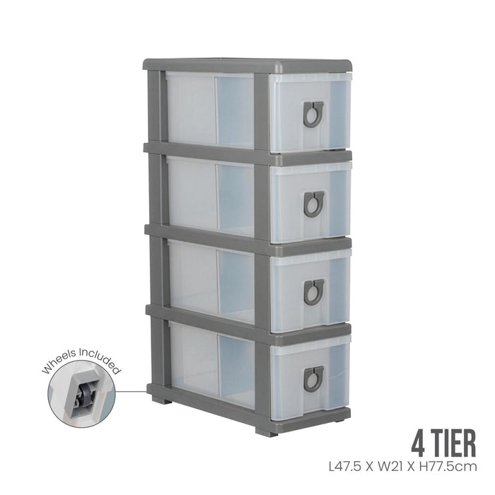 4 TIER SLIM KITCHEN DRAWER (501-4)