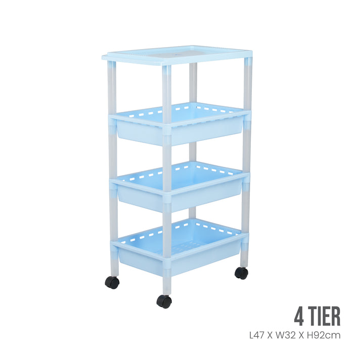 4TIER TIM SUM TROLLEY (885-4)