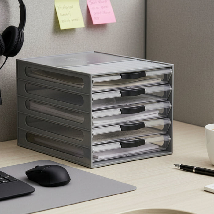 5 TIER A4 OFFICE DRAWER (7115)