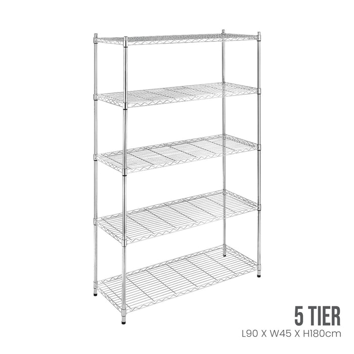 5 TIER DIY IR RACK 90X45X180CM (HFH6703)