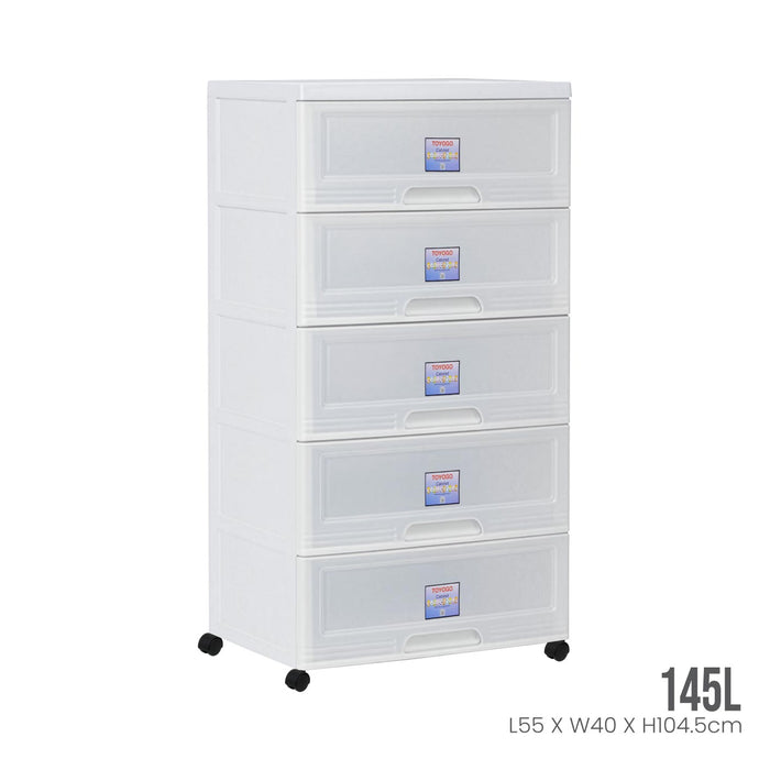 5 TIER WIBBY CABINET W/WHEELS (609-5)