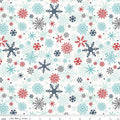 A Perfect Winter - Snowflakes White - C17992-WHITE