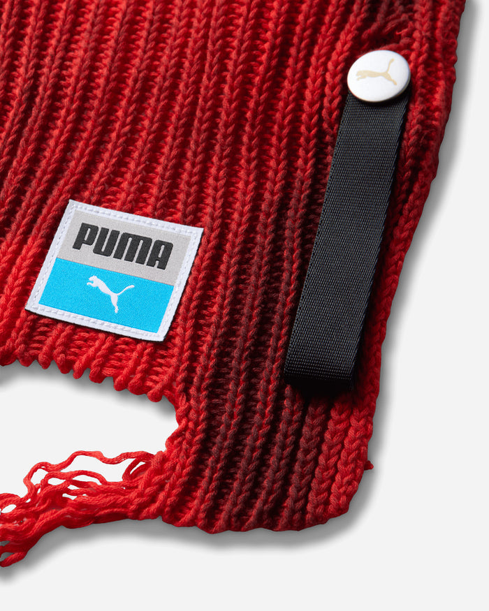 Puma Puma X Asap Rocky Knitted Balaclava Pop Red/PUMA Black Hats Balaclavas 025885-04