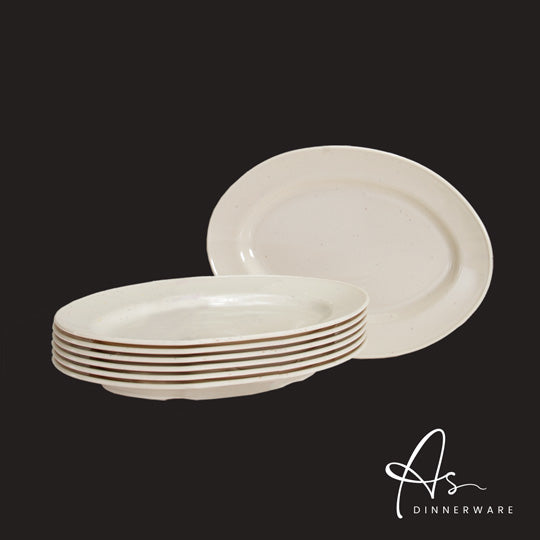 AKI 10INCH OVAL PLATE 6S (AS1310-6)