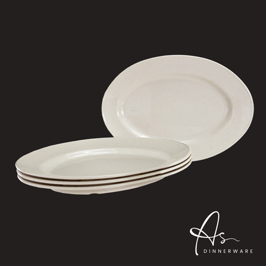AKI 14INCH OVAL PLATE 3S (AS1314-3)
