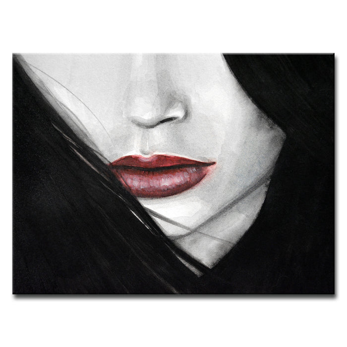 'Allure No. 4' Wrapped Canvas Wall Art