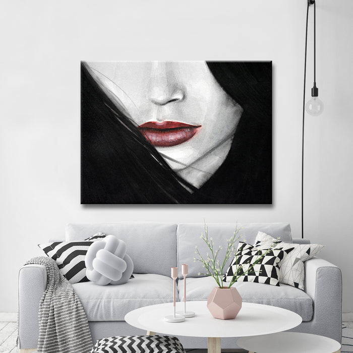 'Allure No. 4' Wrapped Canvas Wall Art