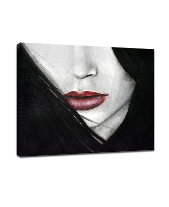 'Allure No. 4' Wrapped Canvas Wall Art
