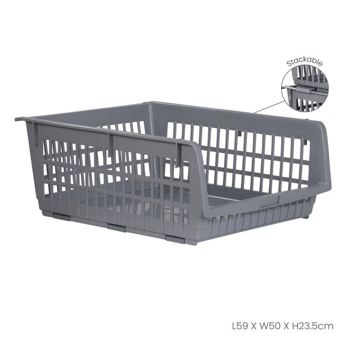 ALTEZZA STACKABLE STORAGE BASKET (8408)