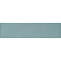 Home Antique Aqua 3x12 Ceramic Bullnose Tile to finish the edge of backsplash, bathroom, or shower wall.