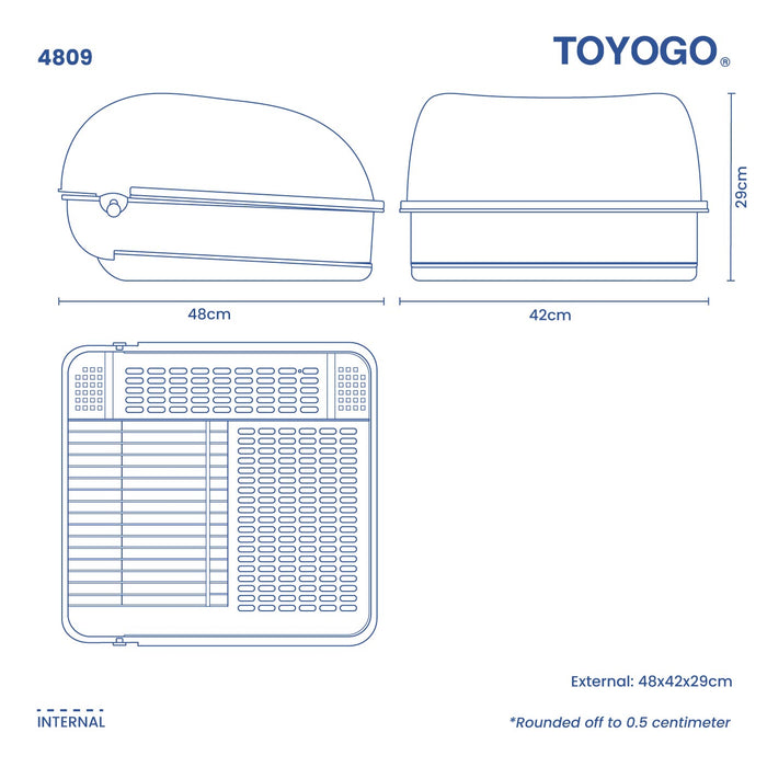 APOLLO DISH DRAINER (4809)