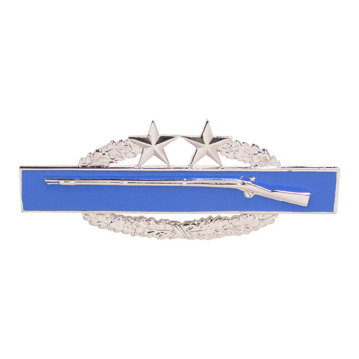 Army Badge: Combat Infantry Third Award - mirror finish