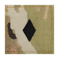 Army ROTC OCP Rank w/hook closure : Major  (Maj)