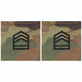 Army ROTC OCP Rank w/hook closure : Sergeant First Class (SFC)