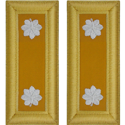 Army Shoulder Strap: Lieutenant Colonel Armor - female
