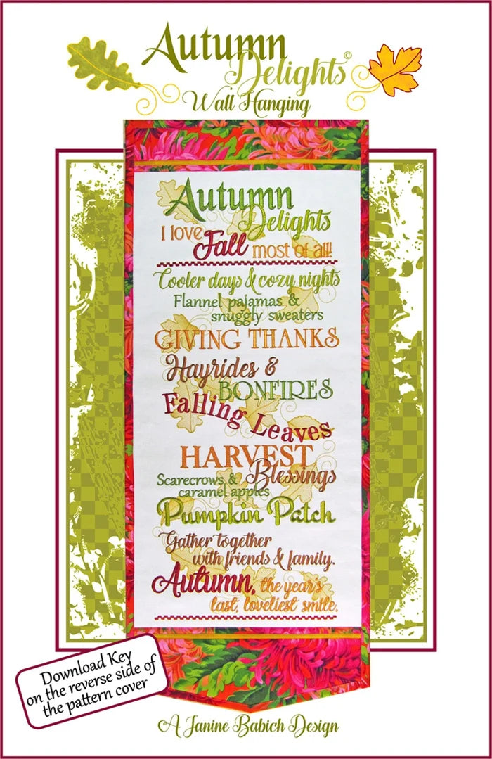 Autumn Delights Wall Hanging