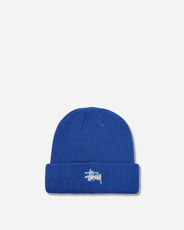 Stüssy Basic Cuff Beanie True Blue Hats Beanies 1321262SJ 2788