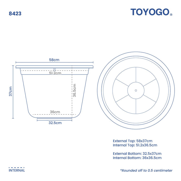 BASIN 23 INCH (DEEP) (8423)