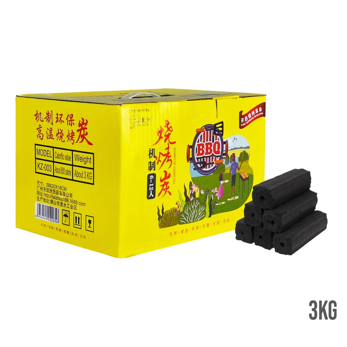 BBQ CHARCOAL EST 3KG (HFH9014)