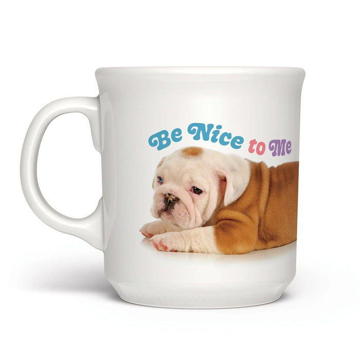 "BE NICE TO ME" MUG