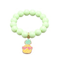 Beaded Charm Bracelet, Pineapple