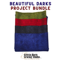 Beautiful Darks  Project Bundle - Fabric Kit | 12" x WOF