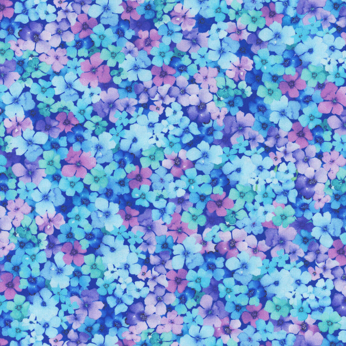Bellagio - Small Packed Flowers - FLORA-CD3585 MULTI