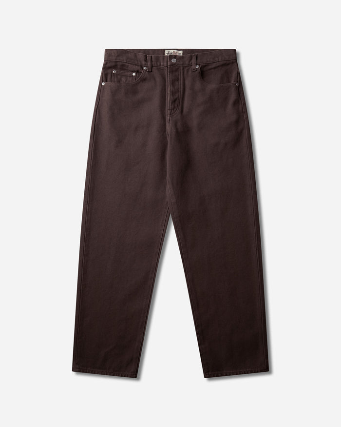 Stüssy Big Ol Jean Chevron Brown Pants Denim 116768SJ 1001