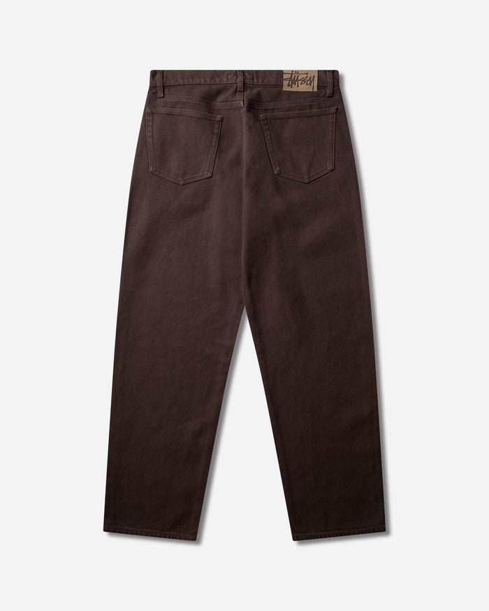Stüssy Big Ol Jean Chevron Brown Pants Denim 116768SJ 1001