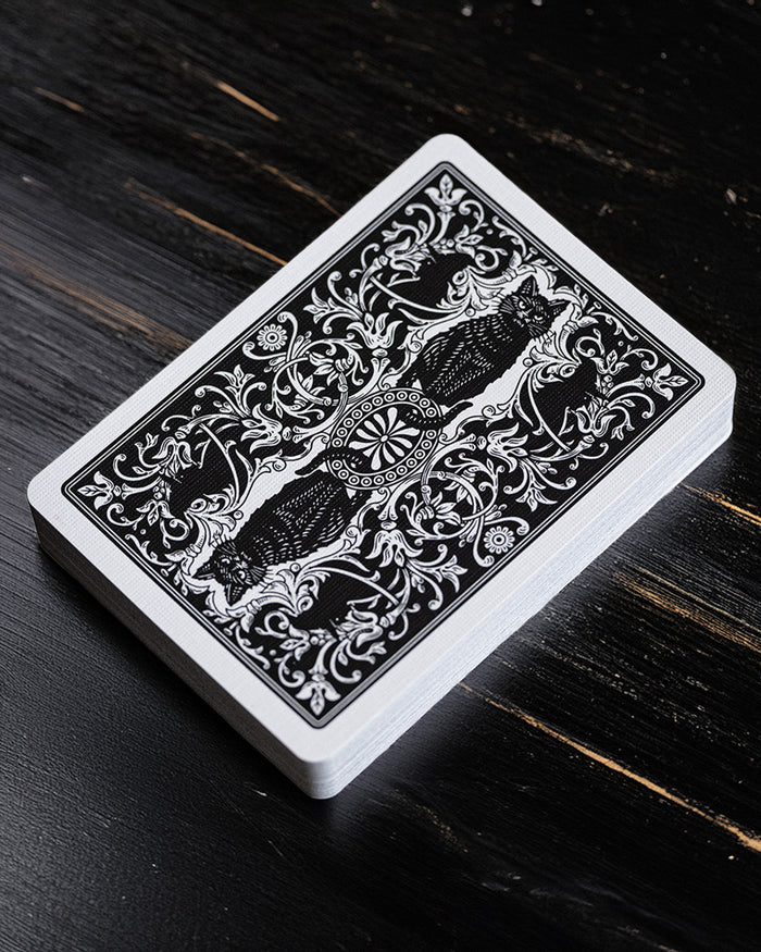 Black Cat Playing Cards