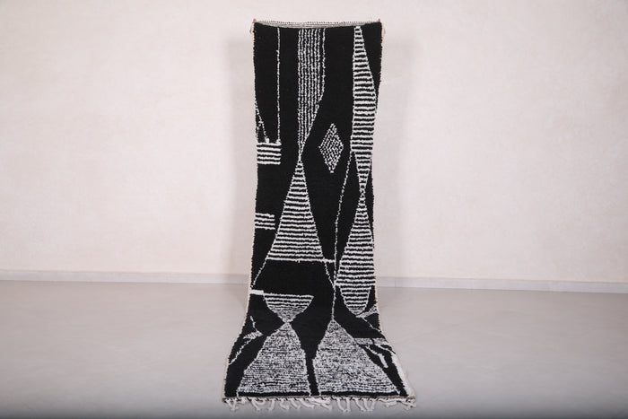 Runner handmade rug - custom wool - berber carpet - custom moroccan rugs