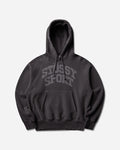 Stüssy Block Sport Gar. Dyed Hood Faded Black Sweatshirts Hoodies 1925217SJ FADED BLACK