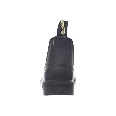 BLUNDSTONE BLUNNIES LEATHER PULL-ON BOOT black back view