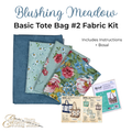 Blushing Meadow - Basic Tote Bag Fabric Kit