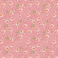 Blushing Meadow - Pink Medium Floral Toss - 89305-315