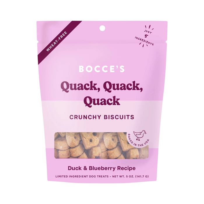 Bocce's Bakery Quack Quack Every Biscuit Dog Treat