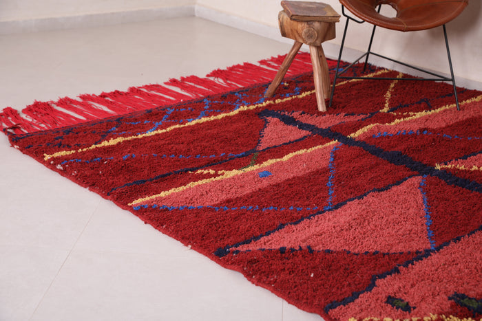 Handmade Moroccan rug - Custom Wool azilal rug - custom moroccan rugs