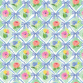 Bows & Blooms - Multi Lattice Bows & Flowers -BQ4540-60