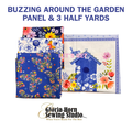 Buzzing Around the Garden Panel & 3 Half Yard Bundle