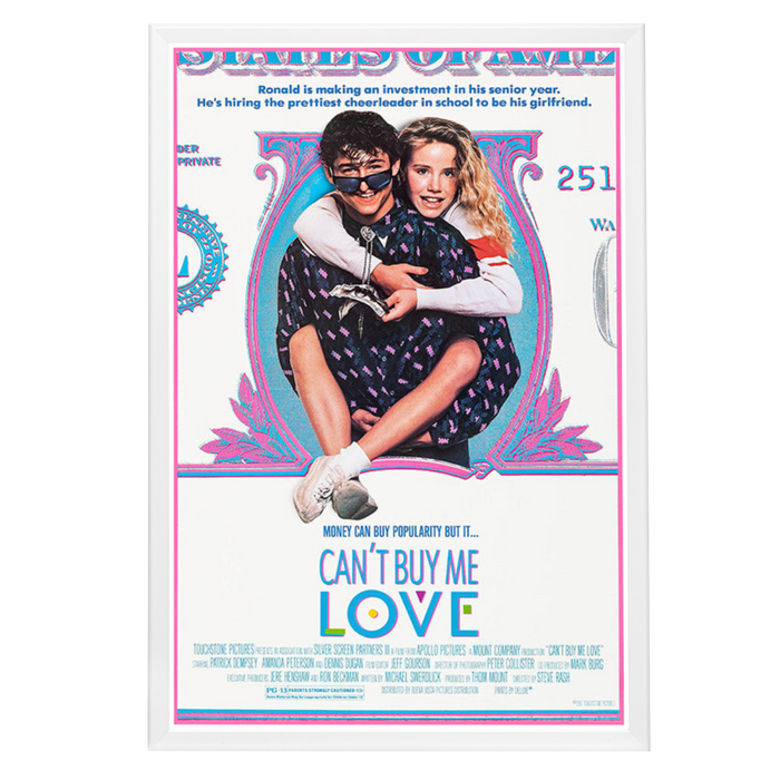 "Can't Buy Me Love" (1987) Framed Movie Poster