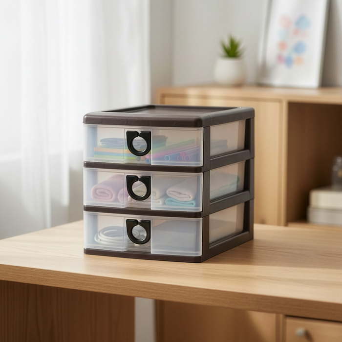 CASSETTIERA 3 TIER A5 STATIONERY DRAWER (301-3)